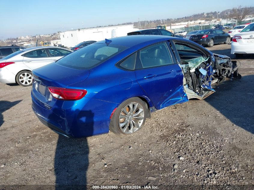 2015 CHRYSLER 200 S - 1C3CCCBG7FN730357