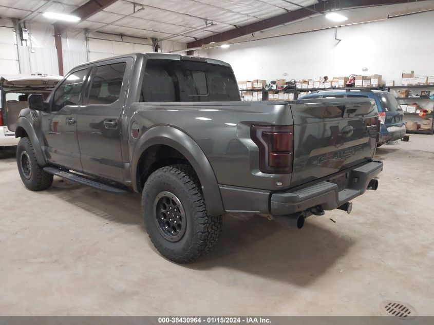 2020 FORD F-150 RAPTOR - 1FTFW1RG4LFC01724