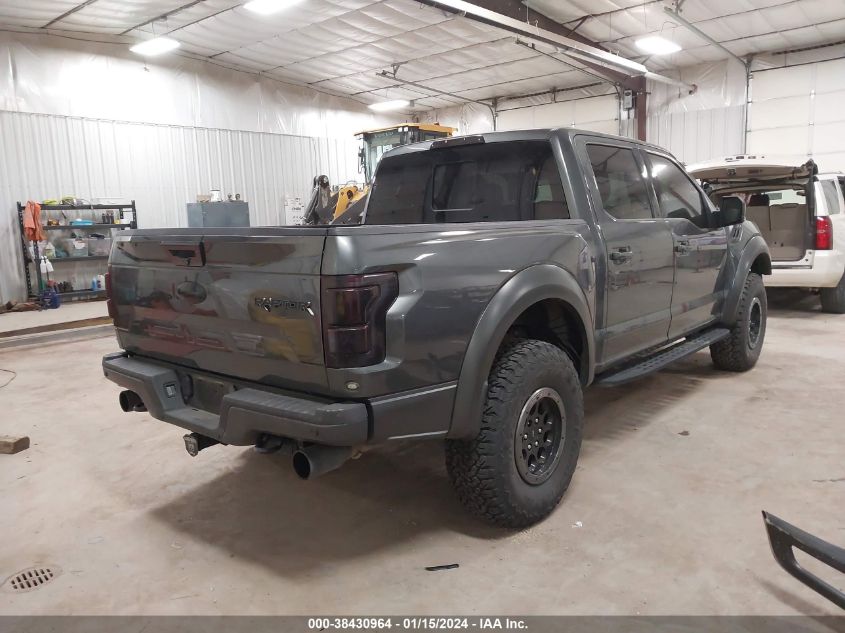 2020 FORD F-150 RAPTOR - 1FTFW1RG4LFC01724