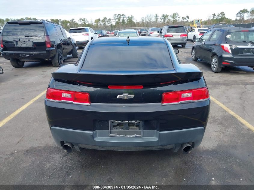2014 CHEVROLET CAMARO 1LS - 2G1FE1E31E9301001
