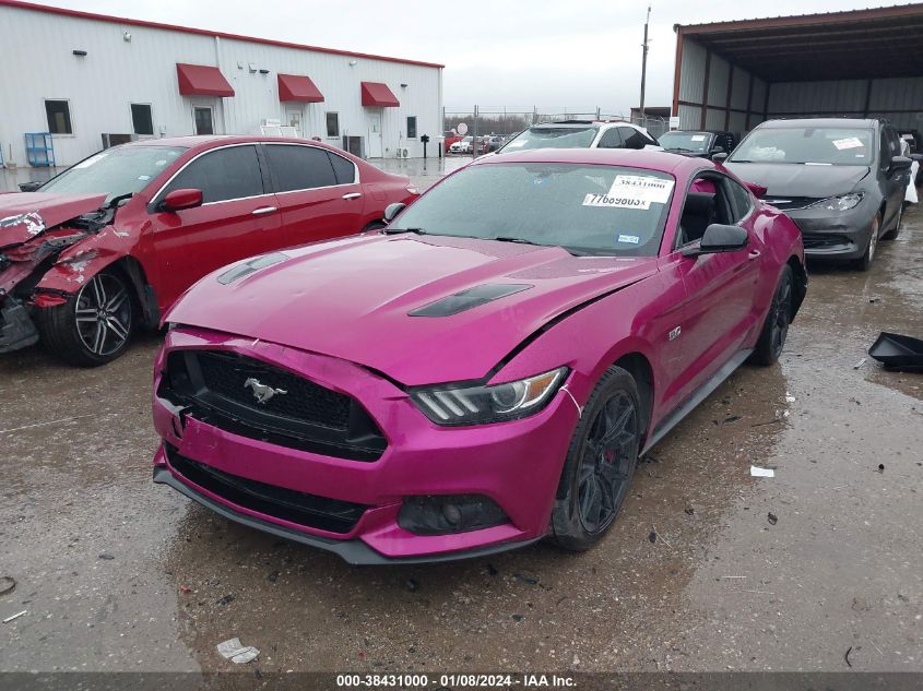 2016 FORD MUSTANG GT - 1FA6P8CF4G5268881