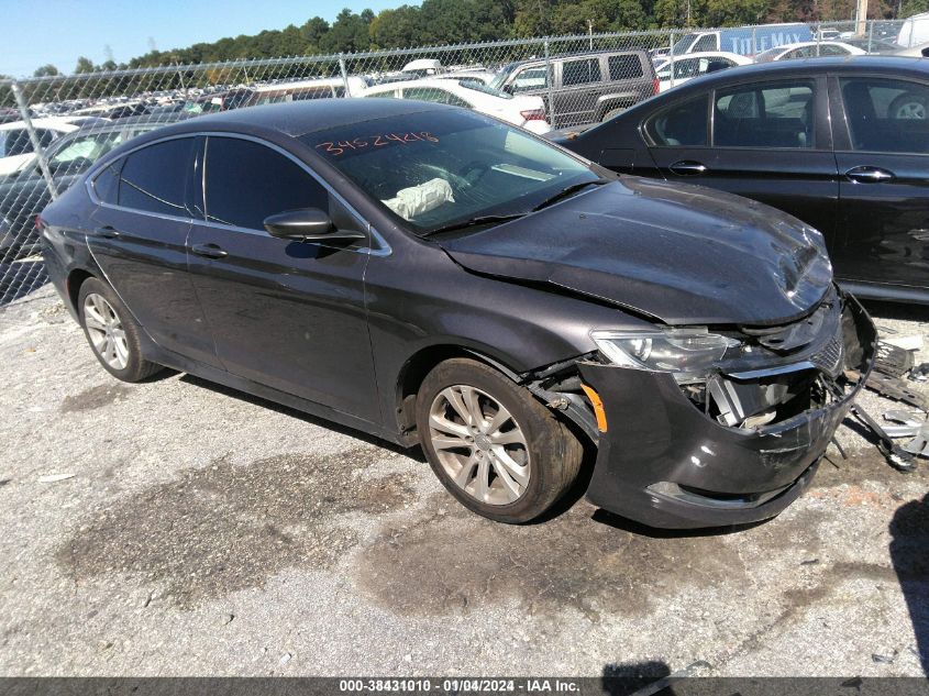 2015 CHRYSLER 200 LIMITED - 1C3CCCAB1FN679377
