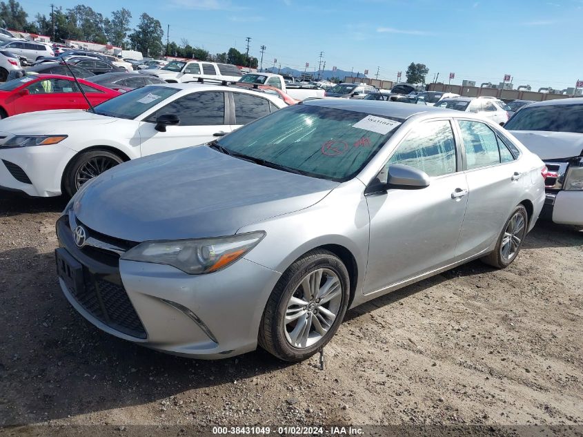 2015 TOYOTA CAMRY SE - 4T1BF1FK7FU942033
