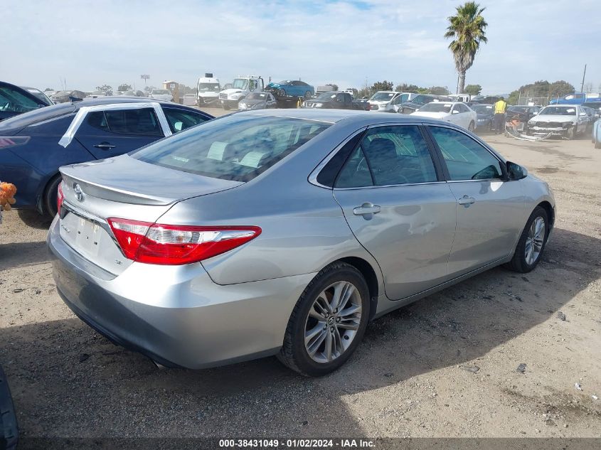 2015 TOYOTA CAMRY SE - 4T1BF1FK7FU942033