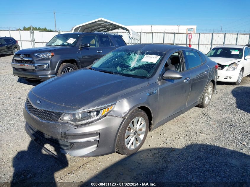 2016 KIA OPTIMA EX - 5XXGU4L36GG092630