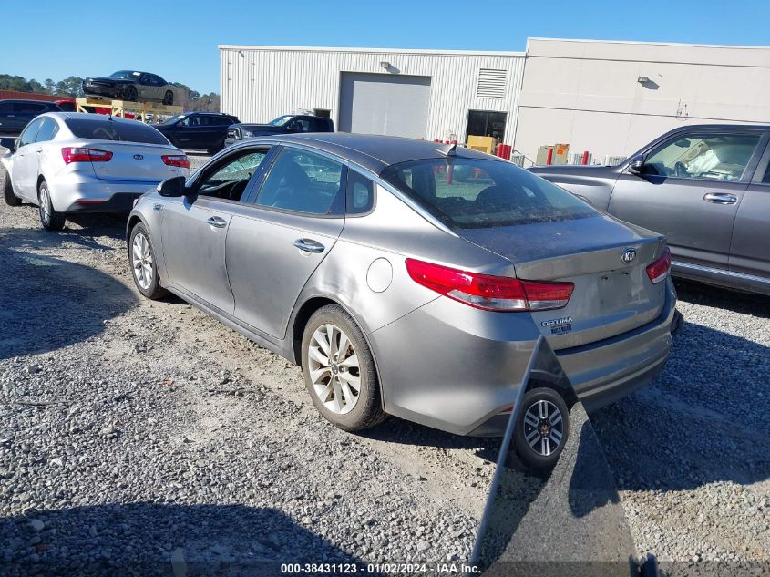 2016 KIA OPTIMA EX - 5XXGU4L36GG092630