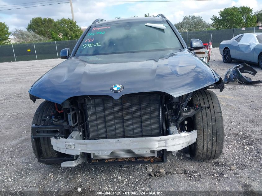2021 BMW X7 XDRIVE40I 5UXCW2C06M9E29309