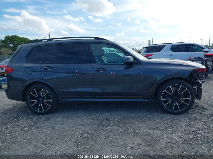 2021 BMW X7 XDRIVE40I 5UXCW2C06M9E29309