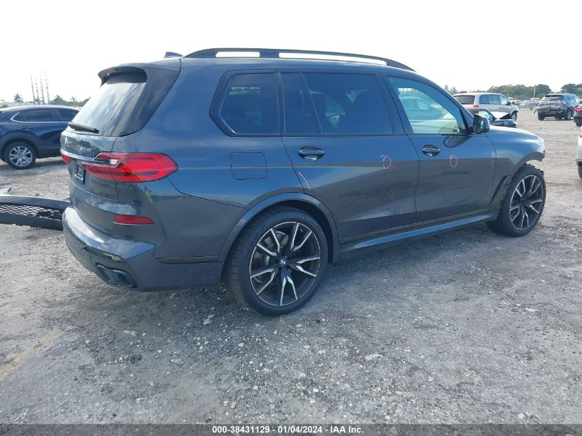 2021 BMW X7 XDRIVE40I 5UXCW2C06M9E29309