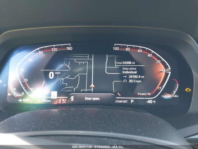 2021 BMW X7 XDRIVE40I 5UXCW2C06M9E29309