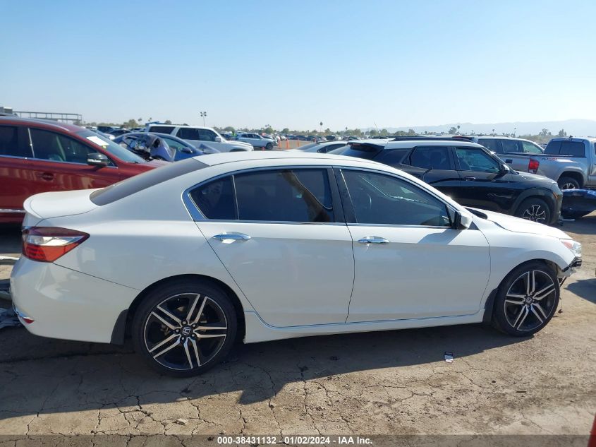2017 HONDA ACCORD SPORT - 1HGCR2F58HA124770