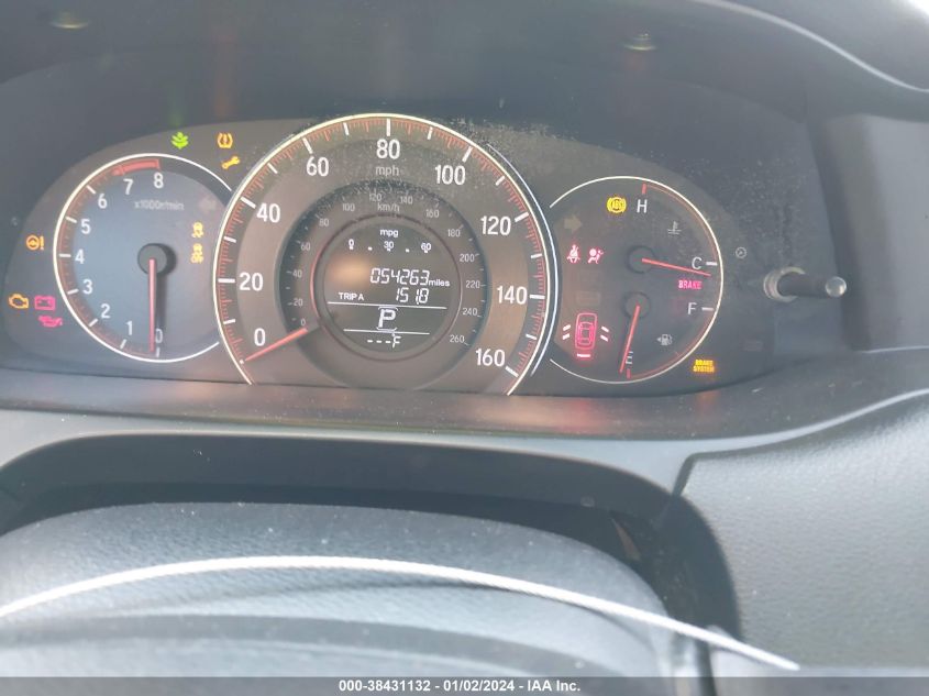 2017 HONDA ACCORD SPORT - 1HGCR2F58HA124770