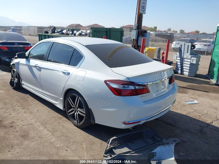 2017 HONDA ACCORD SPORT - 1HGCR2F58HA124770