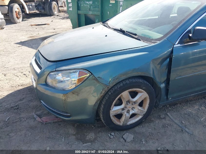 1G1ZG57B19F256187 | 2009 CHEVROLET MALIBU