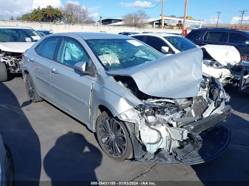 2015 TOYOTA COROLLA L/LE/LE PLS/PRM/S/S PLS - 2T1BURHE9FC271932