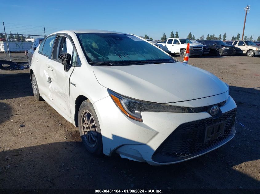 2020 TOYOTA COROLLA LE - JTDEBRBE9LJ011784