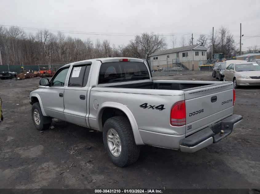 1D7HG38N03S134313 | 2003 DODGE DAKOTA