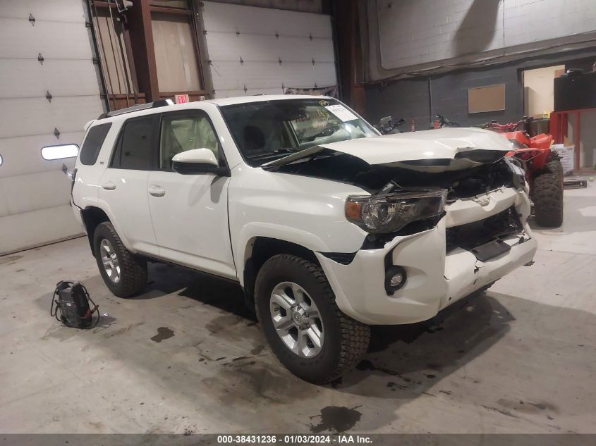 Lot #2534661386 2021 TOYOTA 4RUNNER SR5 salvage car