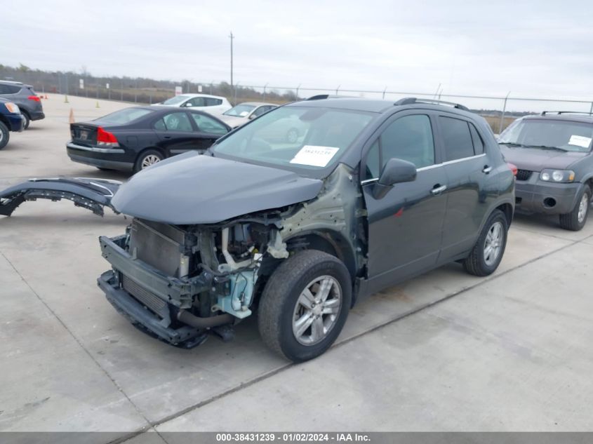2018 CHEVROLET TRAX LT - 3GNCJLSB6JL418696