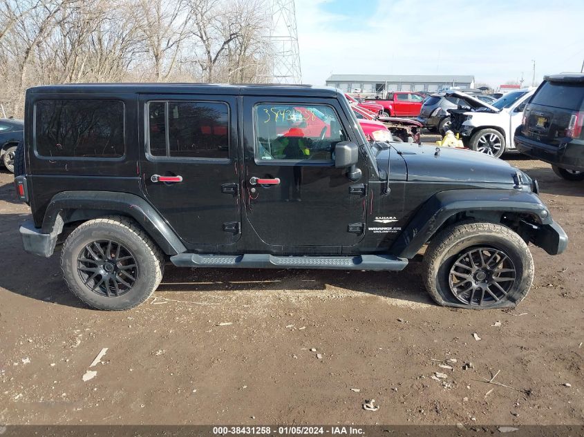 2013 JEEP WRANGLER UNLIMITED SAHARA - 1C4HJWEG4DL692812