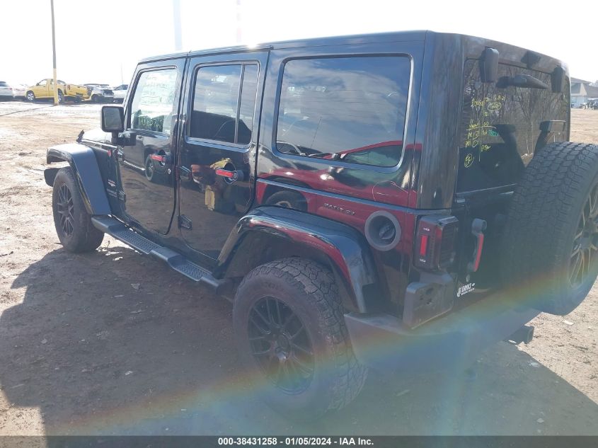 2013 JEEP WRANGLER UNLIMITED SAHARA - 1C4HJWEG4DL692812
