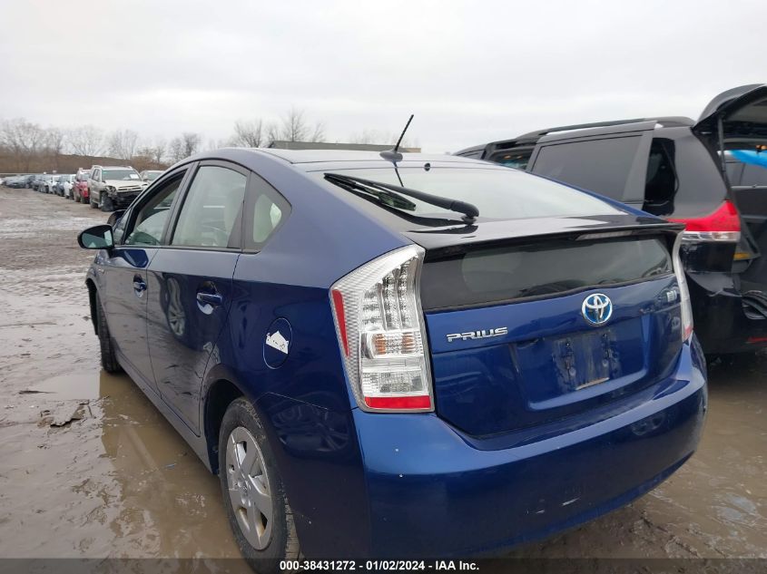 JTDKN3DU9B1400323 | 2011 TOYOTA PRIUS