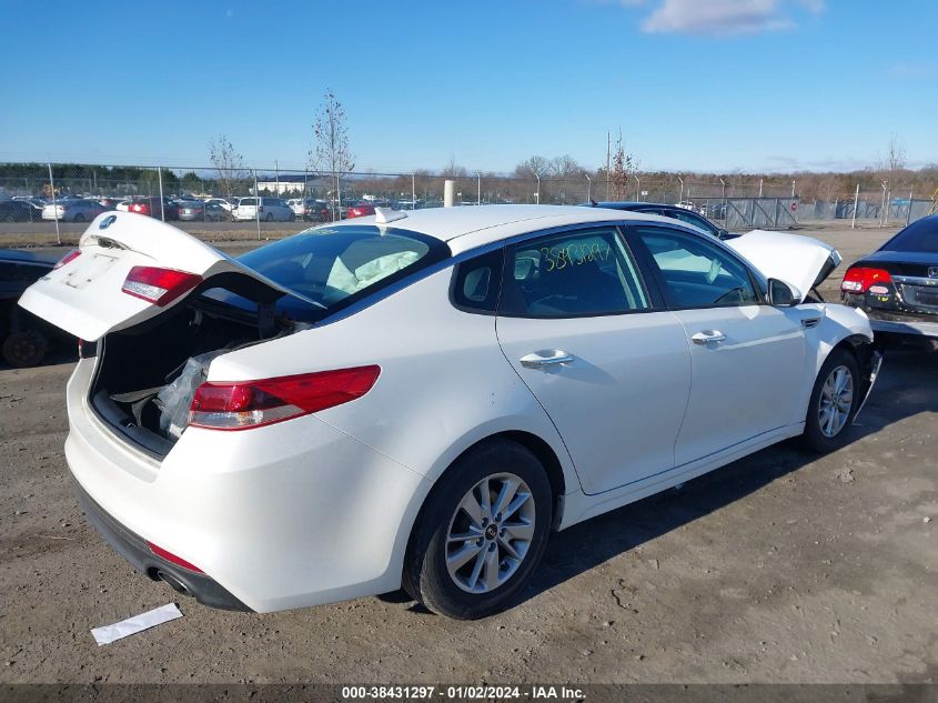 KNAGT4L37G5088168 | 2016 KIA OPTIMA