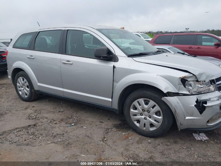 2014 DODGE JOURNEY SE - 3C4PDCAB8ET223496