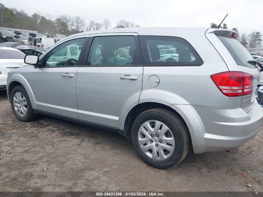 2014 DODGE JOURNEY SE - 3C4PDCAB8ET223496