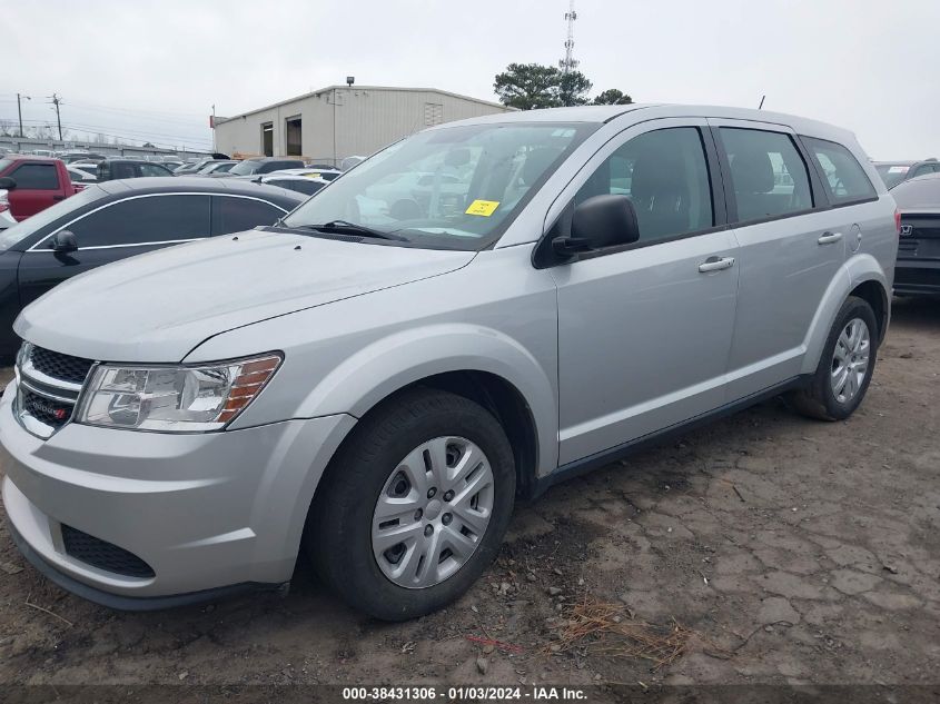 2014 DODGE JOURNEY SE - 3C4PDCAB8ET223496