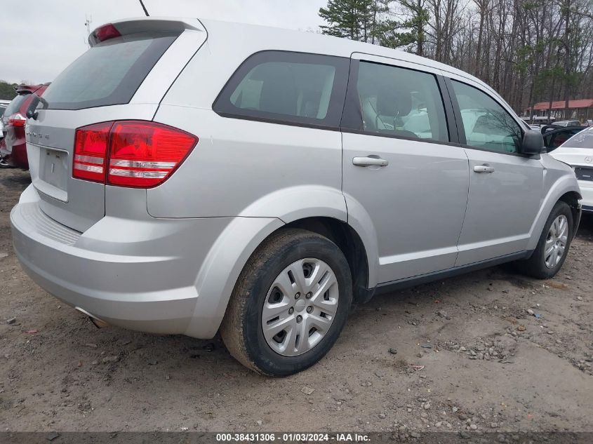 2014 DODGE JOURNEY SE - 3C4PDCAB8ET223496