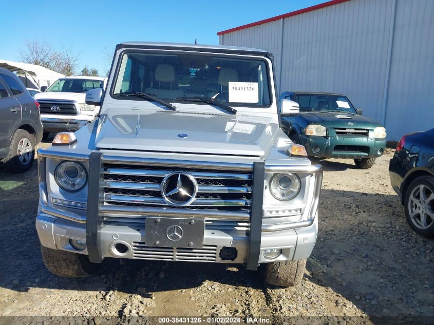 2013 MERCEDES-BENZ G 550 4MATIC - WDCYC3HF2DX202849
