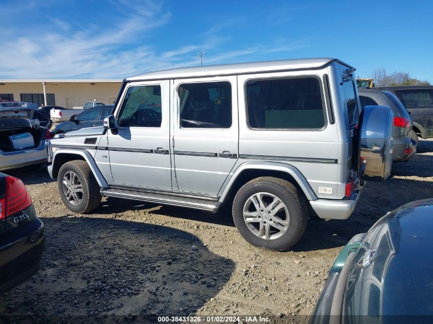 2013 MERCEDES-BENZ G 550 4MATIC - WDCYC3HF2DX202849