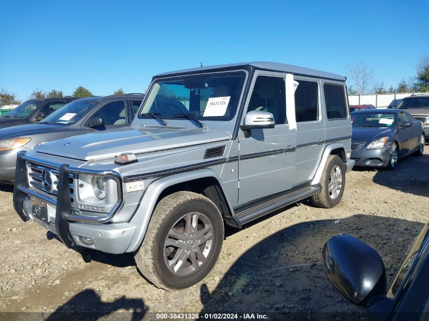 2013 MERCEDES-BENZ G 550 4MATIC - WDCYC3HF2DX202849