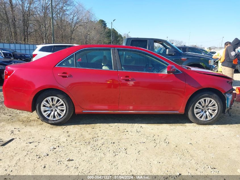 2014 TOYOTA CAMRY LE - 4T1BF1FK0EU862460