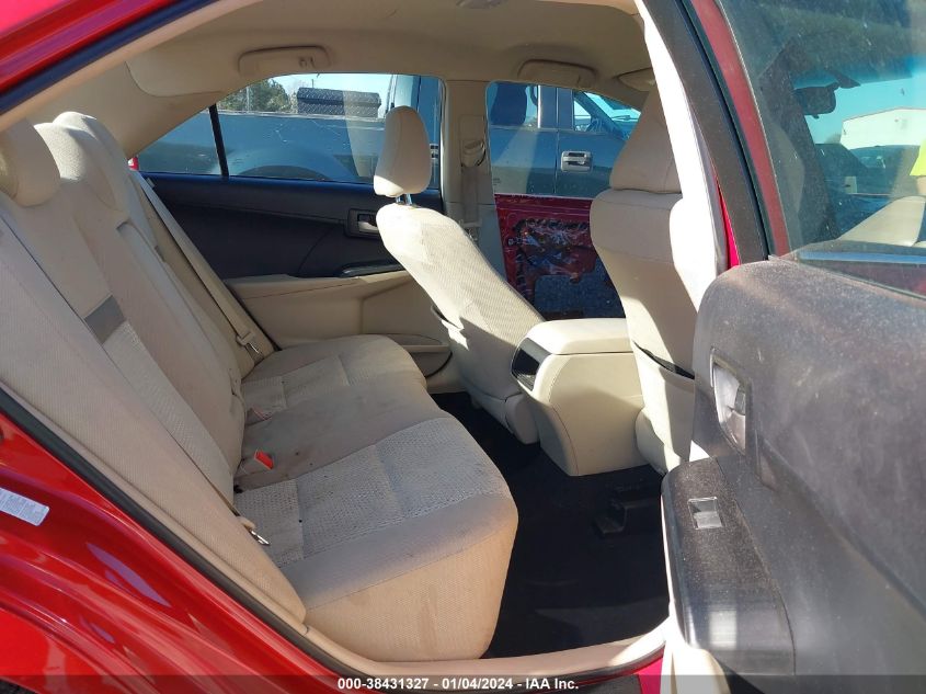 2014 TOYOTA CAMRY LE - 4T1BF1FK0EU862460