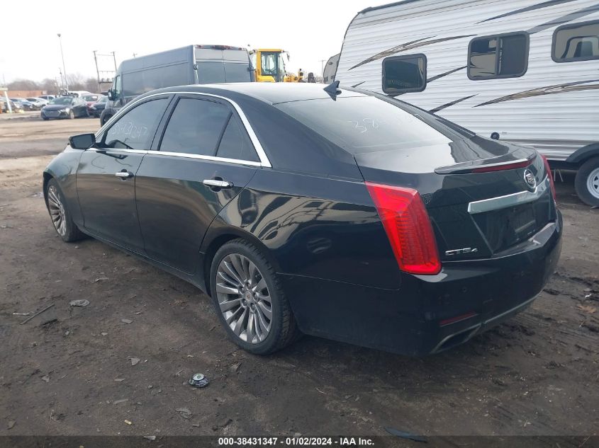 2014 CADILLAC CTS LUXURY - 1G6AX5SX4E0175871