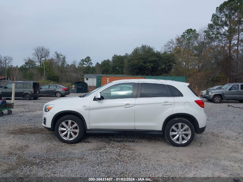 2014 MITSUBISHI OUTLANDER SPORT SE - 4A4AR4AU9EE030507