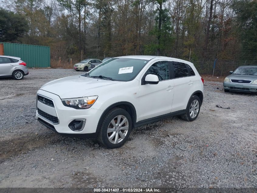 2014 MITSUBISHI OUTLANDER SPORT SE - 4A4AR4AU9EE030507