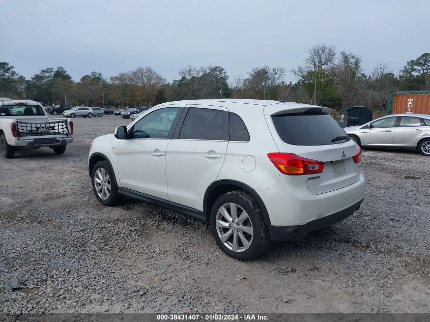2014 MITSUBISHI OUTLANDER SPORT SE - 4A4AR4AU9EE030507