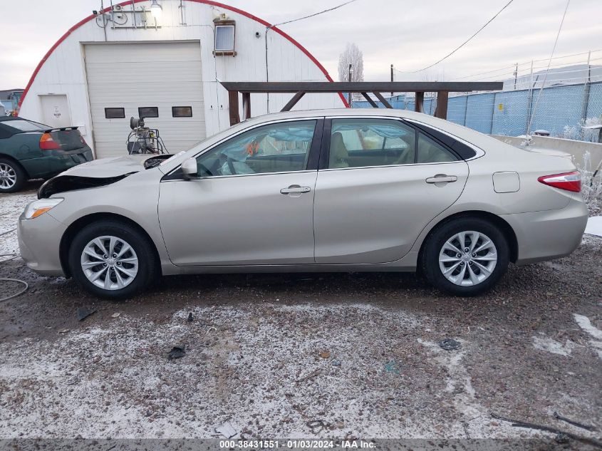 2015 TOYOTA CAMRY LE - 4T4BF1FK0FR476175