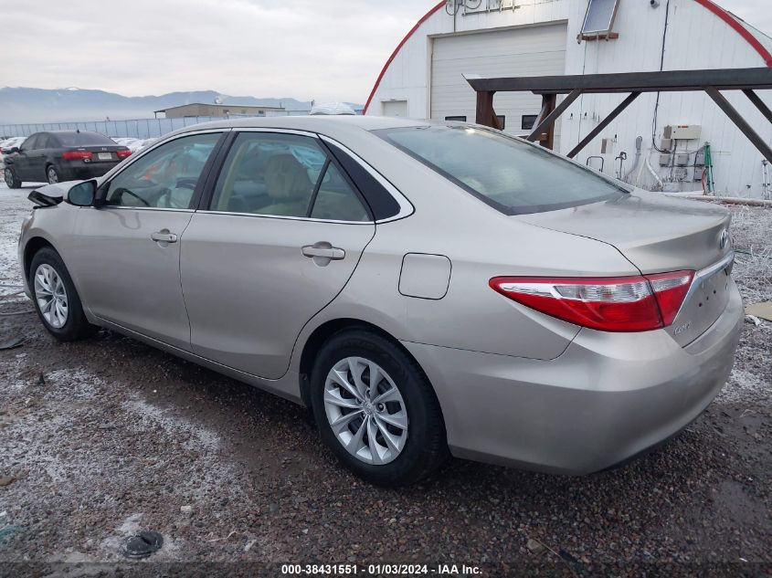 2015 TOYOTA CAMRY LE - 4T4BF1FK0FR476175