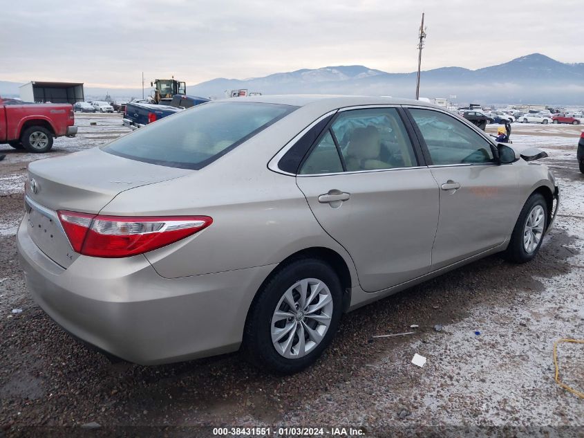 2015 TOYOTA CAMRY LE - 4T4BF1FK0FR476175