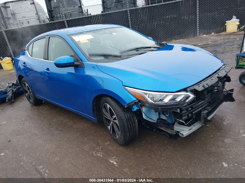 2022 NISSAN SENTRA SV - 3N1AB8CV4NY252211