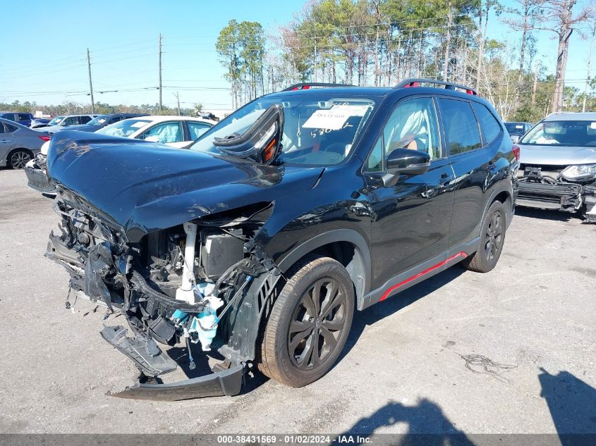 2019 SUBARU FORESTER SPORT - JF2SKAPC0KH580672
