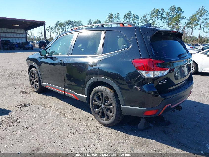 2019 SUBARU FORESTER SPORT - JF2SKAPC0KH580672