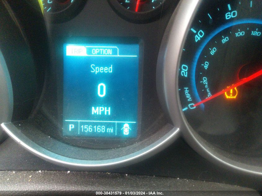 2014 CHEVROLET CRUZE 1LT AUTO - 1G1PC5SB8E7122100