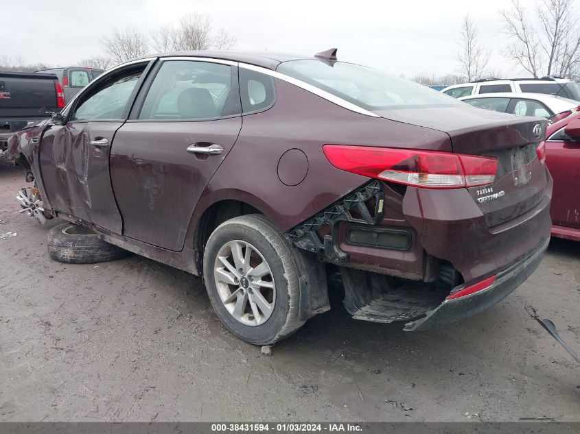 2016 KIA OPTIMA LX - 5XXGT4L30GG118156