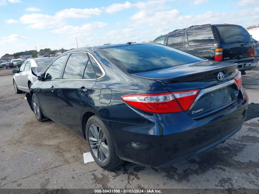 2015 TOYOTA CAMRY SE - 4T1BF1FK3FU114612