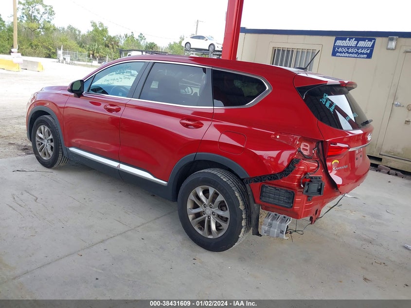 VIN 5NMS23AD4KH001127 2019 HYUNDAI SANTA FE SE